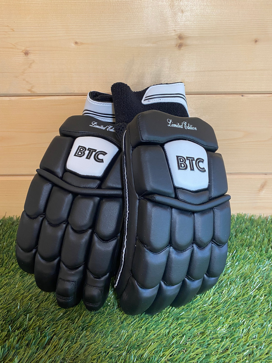 BTC Limited Edition Black Batting Gloves