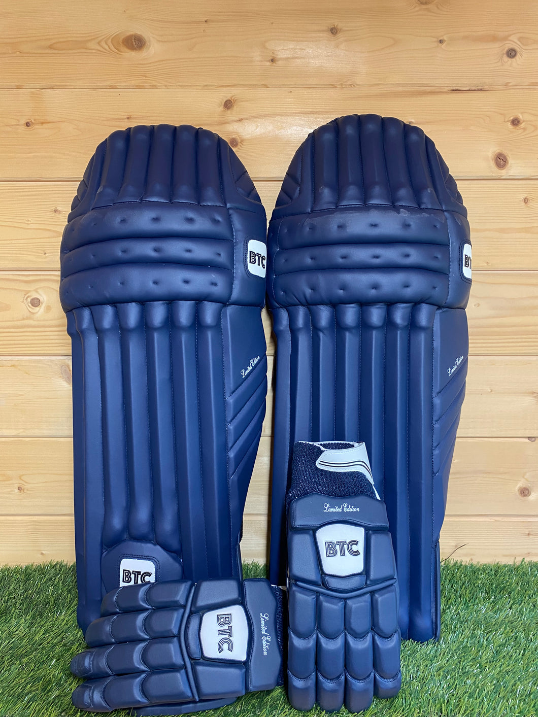 BTC Limited Edition Navy Blue Pads & Gloves