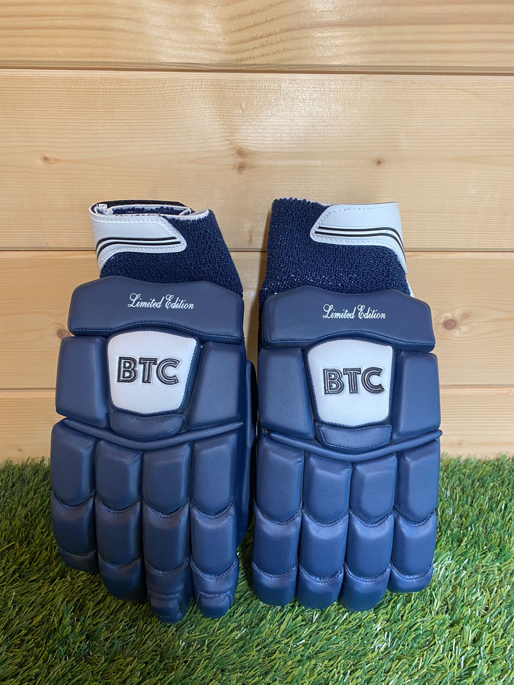 BTC Limited Edition Navy Blue Batting Gloves